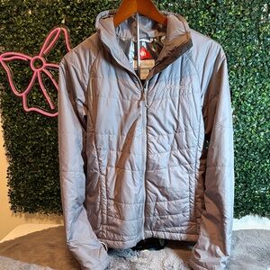 Columbia Gray Omni-Heat Puffer Jacket